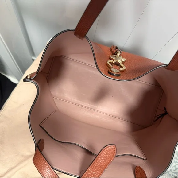 Rebecca Minkoff Megan Tote in Acorn with Gold Hardware - Picture 12 of 16